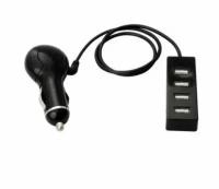 iconBIT FTB5UC black автомобильное зарядное устройство 5 usb портов