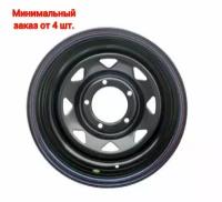 Диск колеса стальной OFF-ROAD Wheels UAZ 15x8 5x139.7 d110 ET-0 черный