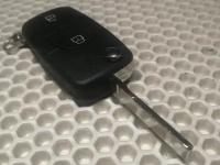 HLO 1J0 959 753 A VW восстановленный оригинальный выкидной чип ключ 2 кнопки HELLA 5FA 8137-00 433MHz