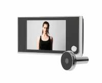 Видеоглазок на дверь i-Home S52(1MP) (Q21930SF5) с цветным экраном камерой в виде обычного глазка. Большой и яркий экран. 90° реальный угол обзора