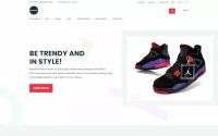 Шаблон OpenCart Sneakers - Shoe Store eCommerce Clean