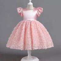 Платье, размер 110, розовый