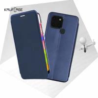 Чехол книжка KaufCase для телефона Infinix Smart 6 (X6511) (6.6"), темно-синий. Трансфомер