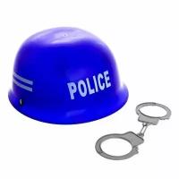 Набор полицейского "Каска", 2 предмета