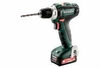 Аккумуляторный шуруповерт Metabo PowerMaxx BS 12 (12V; 2,0Амп/ч, 2 аккум)