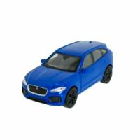 Модель машины 1:34-39 Jaguar F-Pace Welly синий 43726