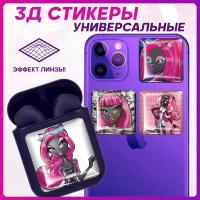 3D Наклейки на телефон Monster High Монстер Хай