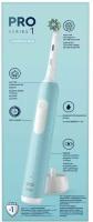 Электрическая зубная щетка Oral-B Cross Action Pro D305.513.3 насадки для щётки: 1шт, цвет: бирюзовый