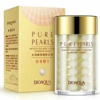 BioAqua Pure pearls ночная питательная маска с жемчугом и коллагеном, 120 мл