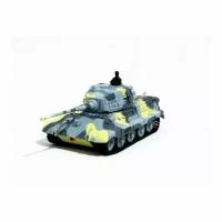 Радиоуправляемый микро танк King Tiger 2203 в масштабе 1:72, частота 2.4Ghz - 2203-4