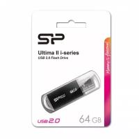 Флешка USB 2.0 Silicon Power 64 ГБ Ultima II ( SP064GBUF2M01V1K )