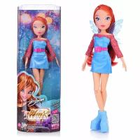 Шарнирная кукла "Модная Блум" с крыльями Winx Club 24см