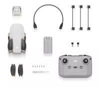 Квадрокоптер DJI Mini 2 Fly More Combo, gray