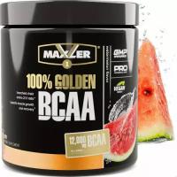 Аминокислоты BCAA (БЦАА), Maxler, 100% Golden BCAA, 210 г, Арбуз