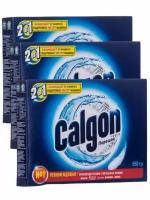 Средство для смягчения воды и предотвращения образования накипи для стиральной машины Calgon Калгон порошок, 550 г, 3шт