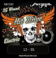 Струны для электрогитары Мозеръ NH-EH Hit Drive 12-55, МозерЪ (мозер)