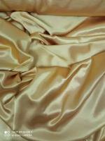 Ткань для штор Шанзелизе золото 2 м