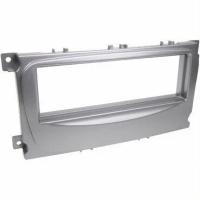 Рамка Ford Focus-2 restal, Mondeo (08+) C-Max, S-Max, Galaxy new (07+) 1din silver (Incar RFO-N11S)