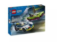 LEGO City Verfolgungsj. mit Polizeiauto und Muscle Car 60415