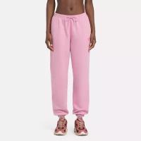 Брюки Reebok для женщин, Размер:S, Цвет:розовый, Модель:RI FRENCH TERRY PANT