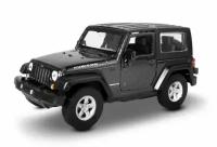 Машинка Welly 1:38 2007 JEEP WRANGLER RUBICON черная 42371H-W/черная