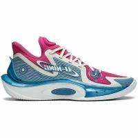 Кроссовки LI-NING, размер US 9; 26,5 см; EUR 42,3; 41; UK 8, розовый, голубой