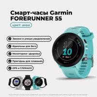 Умные часы Garmin Forerunner 55 42 мм, голубой 010-02562-12