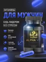 Витамины для мужчин (Men's vitamins), комплекс витаминов для мужского здоровья WowMan WMMENS030Alpha Vit, 30 таблеток