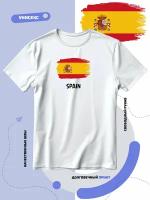 Футболка с флагом Испании-Spain