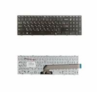 Keyboard / Клавиатура для Dell Inspiron 15-3000, 15-5000, 17-5000, Inspiron 3541, 3542, 3543, 3551, 3558, 5542, 5545, 5547, 5758, 5748, 3567, 3878, 17-5755, Vostro 3546 (ZeepDeep Haptic) [MP-13N73SU-442] Black, Black frame, гор. Enter