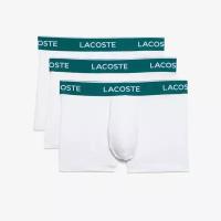 Трусы LACOSTE, 3 шт., размер TXXL, белый