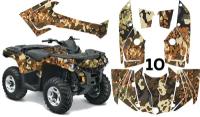 Наклейки на квадроцикл BRP Can-Am Outlander G1/G2 камуфляж 8