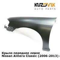 Крыло переднее левое Nissan Almera Classic (2006-2013) седан