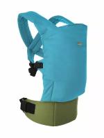 Амама Эрго-рюкзак облегчённый х-легчер V2, лён, хлопок, цвет: бирюзовый, зелёный