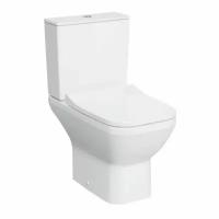 Унитаз-компакт VitrA Integra Square Open-Back 9833B003-7205 с микролифтом