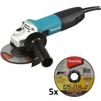 Угловая шлифовальная машина Makita 125мм, 720Вт GA5030RX8