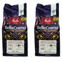 Melitta Кофе в зернах Melitta Bella Crema Коллекция года, 1 кг, 2 шт