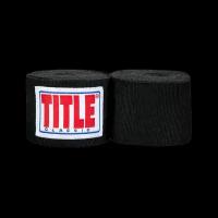 Боксерские бинты TITLE Classic Hand Wraps 2.0 Black (One Size)