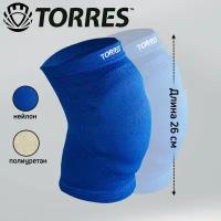 Наколенники спортивные TORRES Pro Gel, синий,р.XL, арт.PRL11018XL-03, нейлон, ПУ, гель