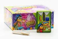 Жвачка Карандаш с эффектом пудры Color Pencil Gum Johny Bee 35 грамм Упаковка 18 шт