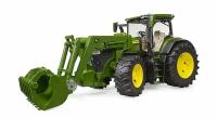 Трактор Bruder John Deere 7R 350 с погрузчиком 03-151