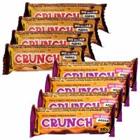 CRUNCH Protein Bar, Ассорти 8х50г (Ванильный и Шоколадный Брауни)