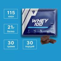 TREC WHEY 100 протеин саше 30g шоколад