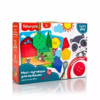 Игра-шнуровка Vladi Toys Fisher-Price Maxi-пуговицы