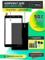 Комплект дисплей и тачскрин для Dexp Ursus R180