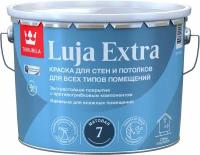 Краска тиккурила LUJA EXTRA база A матовая 9 л