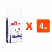 ROYAL CANIN NEUTERED ADULT SMALL DOG S для взрослых кастрированных и стерилизованных собак маленьких пород (3,5 кг х 4 шт)