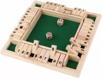 Настольная игра "Закрой коробку" (Shut The Box)