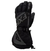 Перчатки снегоходные FXR Fuel с утеплителем, Black Ops XXL
