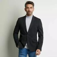 SCURA Vanguard Серый пиджак из эластичного итальянского трикотажа